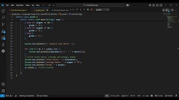 Java Student Grade Calculator | CodSoft Internship Task | Beginner Java Project