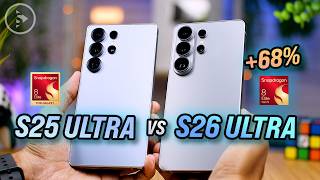 Galaxy S26 Ultra vs S25 Ultra - AnTuTu Test, Huge Score Gap!