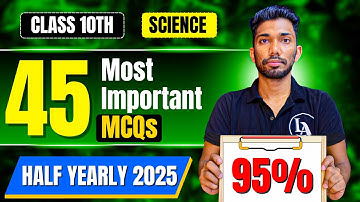 Class 10 Science Half Yearly Exam 2025 | Most Important MCQs | HSLC 2026 | ASSEB | Let