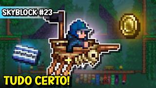 MISTÉRIO DOS PIRATAS RESOLVIDO! - Terraria Skyblock Master EP.23
