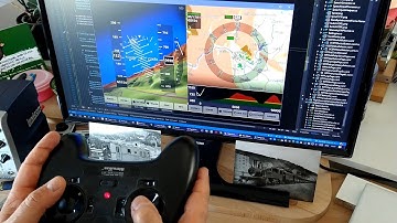 FlightZoomer EFIS, fly in simulation mode with a Gamecontroller!