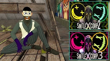 Smiling X Corp 2 vs Smiling X Corp 3 : Gameplay Walkthrough