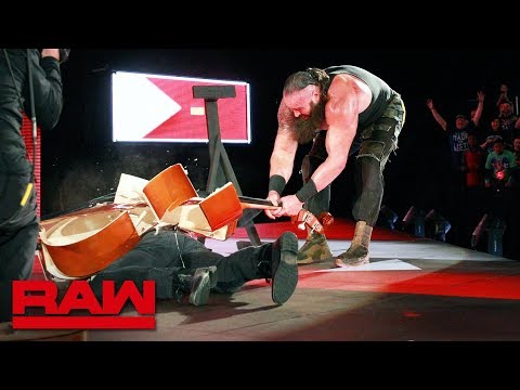 Braun Strowman and Elias clash in first-ever Symphony of Destruction Match: Raw, March 5, 2018