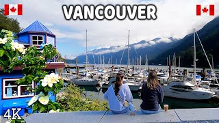 【4K】☀ Downtown Vancouver & West VancouverHorseshoe Bay. BC, Canada. Relaxing Walk. May 20 2024.