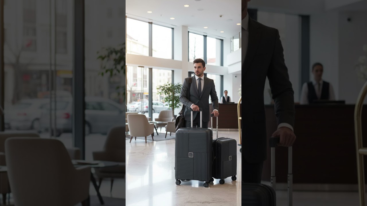 HOMELUX Hartschalenkoffer Set 3-teilig ABS Leicht Trolley Kofferset