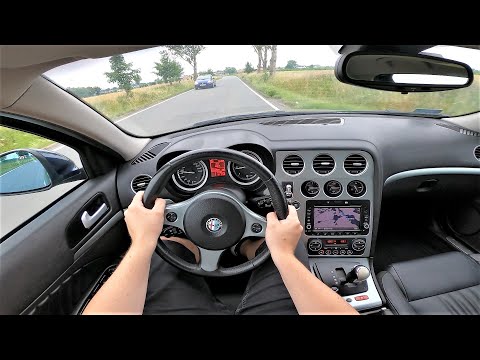 Alfa Romeo 159 2.4jtd 200HP (2010) POV Test Drive & Acceleration 0-100