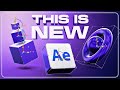 Major updates for 3d in after effects