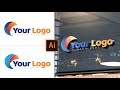 Illustrator tutorial - how to create a 3D Logo Design With Gradient Color Using Circle ideas