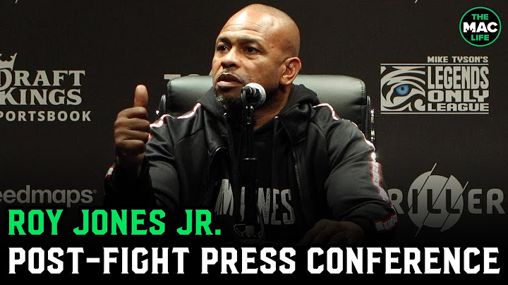 Roy Jones Jr. reacts to Mike Tyson fight: “Everything he hit me with hurt”