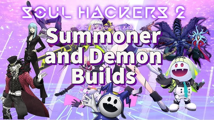 Soul Hackers 2 'Summoners Guide Vol. 4' video - Ringo, Figue, and