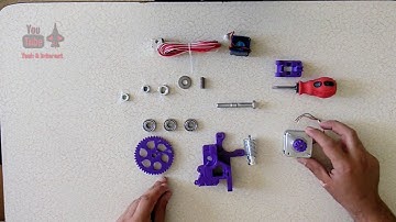 Build your own prusa i3 3d printer part 5 ( extruder assembly - extruder setup ))