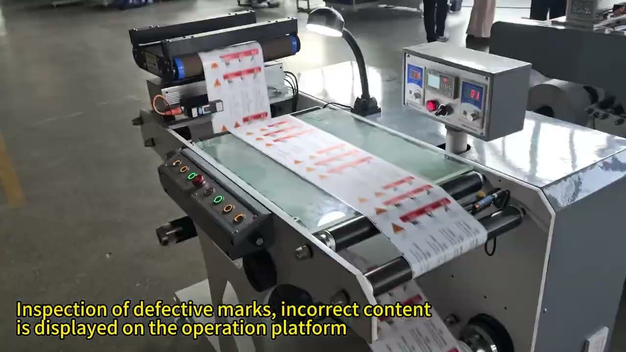 JB-350 Inspection machine   Automatic rewinding.