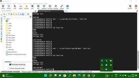 Sed Command in Linux/Unix with examples | Strean Editor the essentail command s for substitution