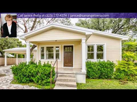 20032 Toenail Trail, Christoval, TX home video tour