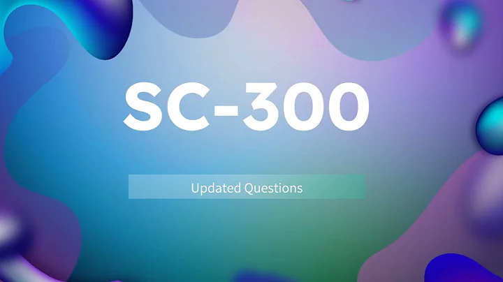 Microsoft SC-300 Exam Dumps Questions have been Updated