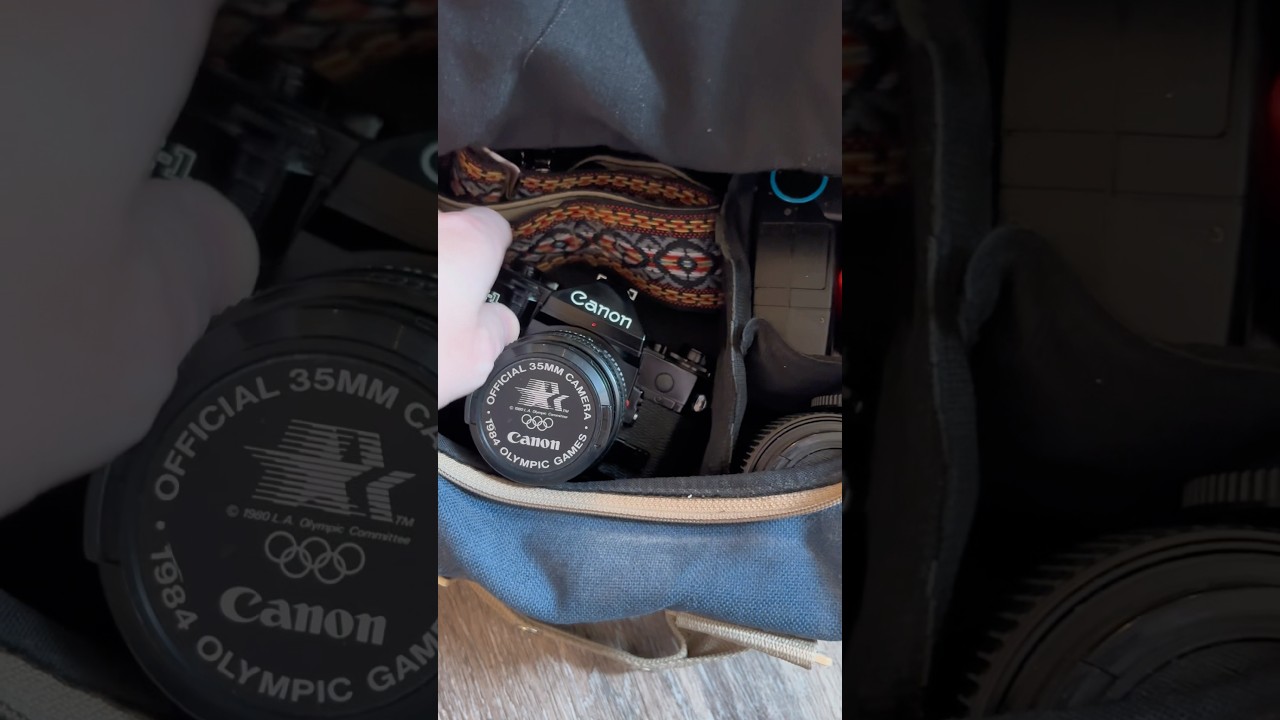 This Christmas, I opened a gift from my grandpa. His Canon A-1 still carrying his fingerprints.