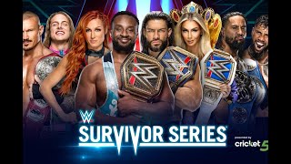 WWE Survivor Series 11/21/21  Live Stream Watch Along WWE Survivor Series Full Show Reactions