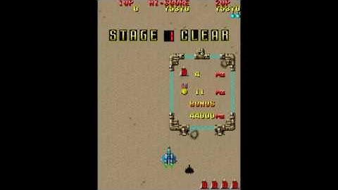 Raiden 1 - Arcade - Set1  - Stage 1 HighScore 119370 (No Bombs, No Deaths) (OBSOLETE)