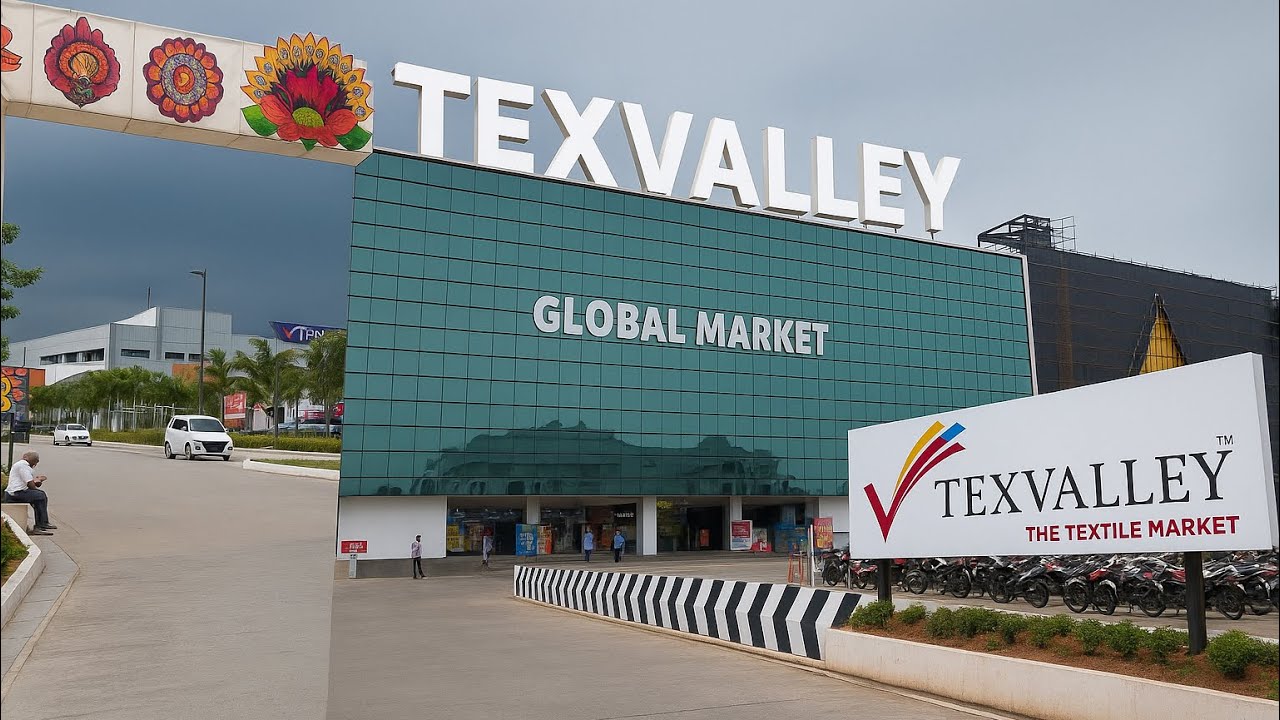 ஈரோடு  டெக்ஸ்வேலி 🇮🇳 | Tamil Nadu’s Fabric Kingdom | Erode TEXVALLEY | Diwali purchase 