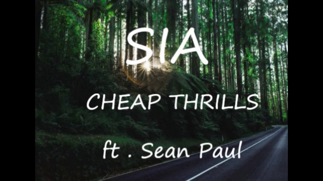 Cheap Thrills ft Sean Paul Lyrics Video YouTube