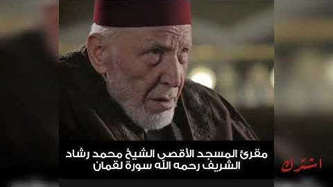 سورة لقمان الشيخ محمد رشاد الشريف
