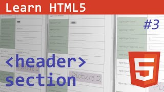 HTML5 - Header section
