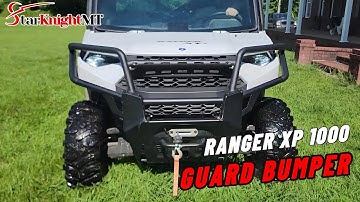 Upgrade Your #PolarisRanger 1000 with #starknightmt Front Bumper