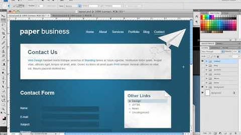 Wordpress Tutorial Trainer Part 11 - The PSD tutorial