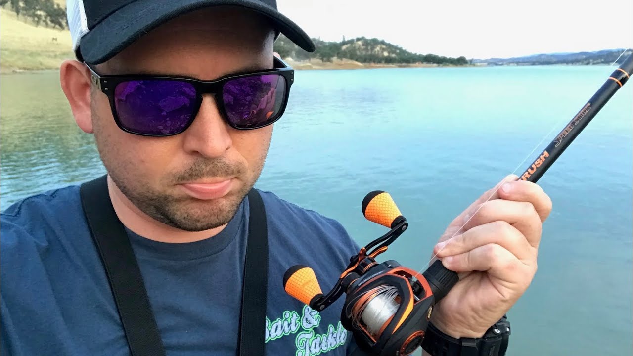First Time Fishing With A Baitcaster Lew’s Mach Crush
