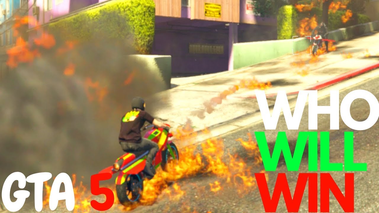 DO Y'ALL BELIEVE IN GHOST? ROCKET BIKE VS OPPRESSOR  GTA V ONLINE - YouTube