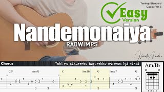 Nandemonaiya (Easy Version) - RADWIMPS