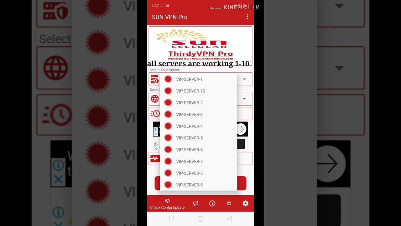NEW UPDATE VPN ONE TOP CONNECT (FREE INTERNET/SUN USERS )