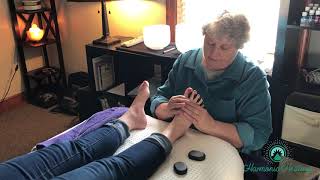 Harmonic Healing - Hot Stone Reflexology Video