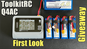 TookitRC Q4AC 4 Channel Lipo Battery Charger First Look