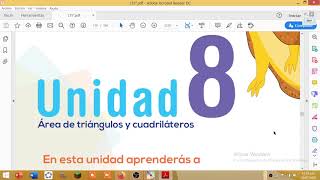 ESMATE QUINTO GRADO CLASE 1.1 UNIDAD 8