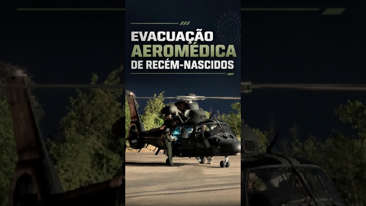 Evacuação Aeromédica na Amazônia: 2 bebês recém-nascidos