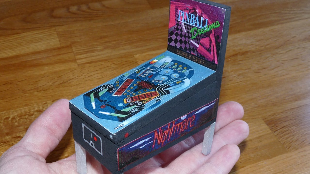 Building a (Small) Pinball Game Model Pinball Dreams Nightmare YouTube
