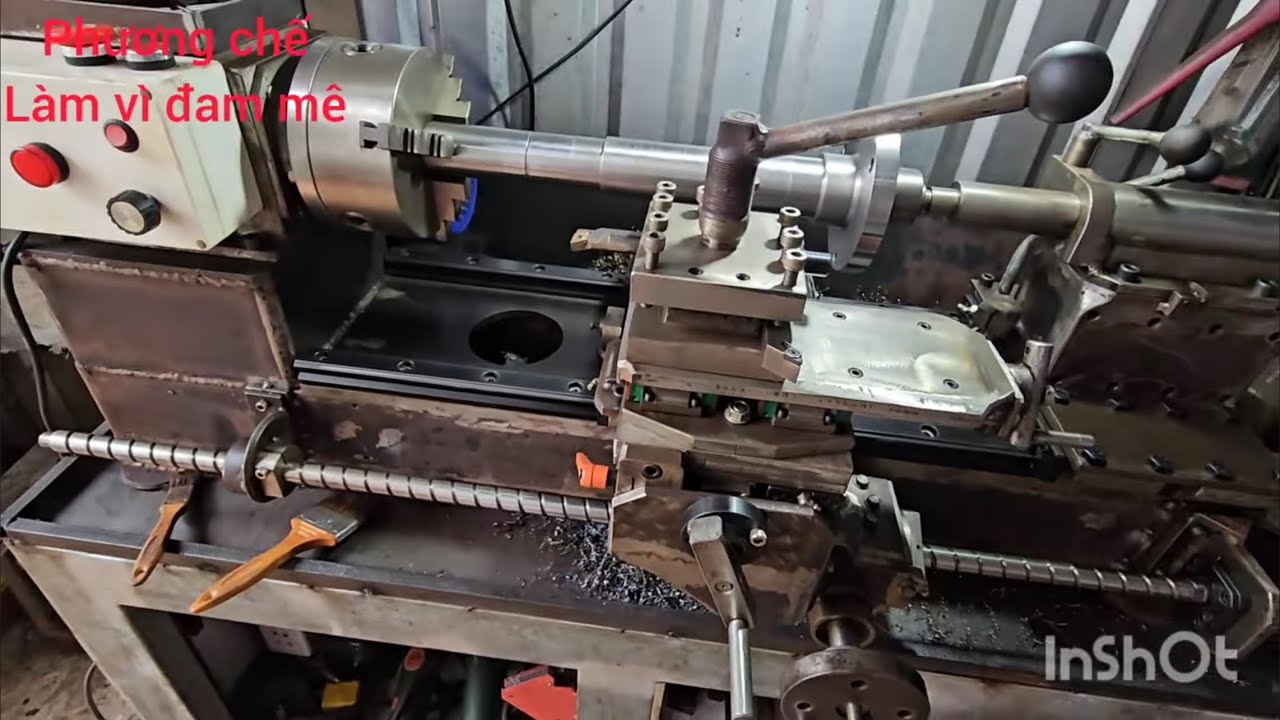 Máy tiện chế . Test máy và đôi lời chia sẻ
