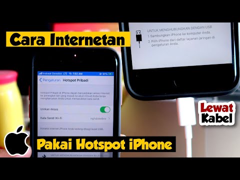 Video: Gunakan Koneksi Data IPhone Anda di Komputer Anda: 6 Langkah Video: Gunakan Koneksi Data IPhone Anda di Komputer Anda: 6 Langkah