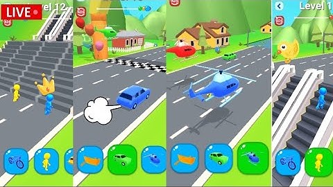 shape- shifting All Levels walkthrough Mobile lOS Android New Running Games Gameplay Max Level #2