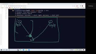 Leetcode 162  Find Peak Element. Binary Search. Python