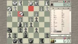 Blitz chess with live commentary #190: Sicilian defense - Grand Prix attack