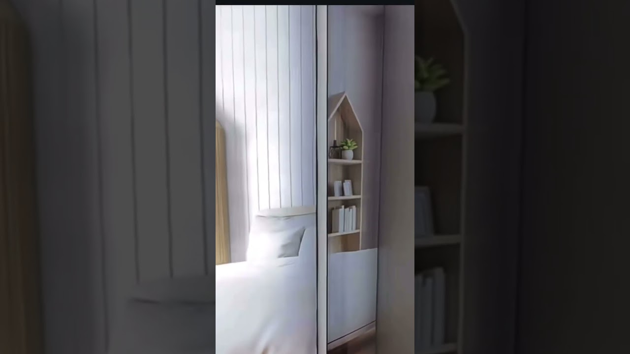 Interior door with ultra clear glass panel and super narrow aluminum stile and rail