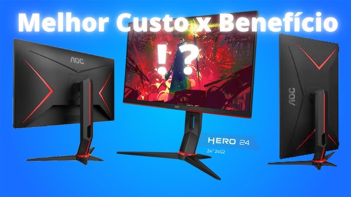 Vendo monitor Semi-novo Warrior SHIN KAI - Computadores e