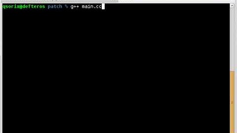 Gnome terminal patch