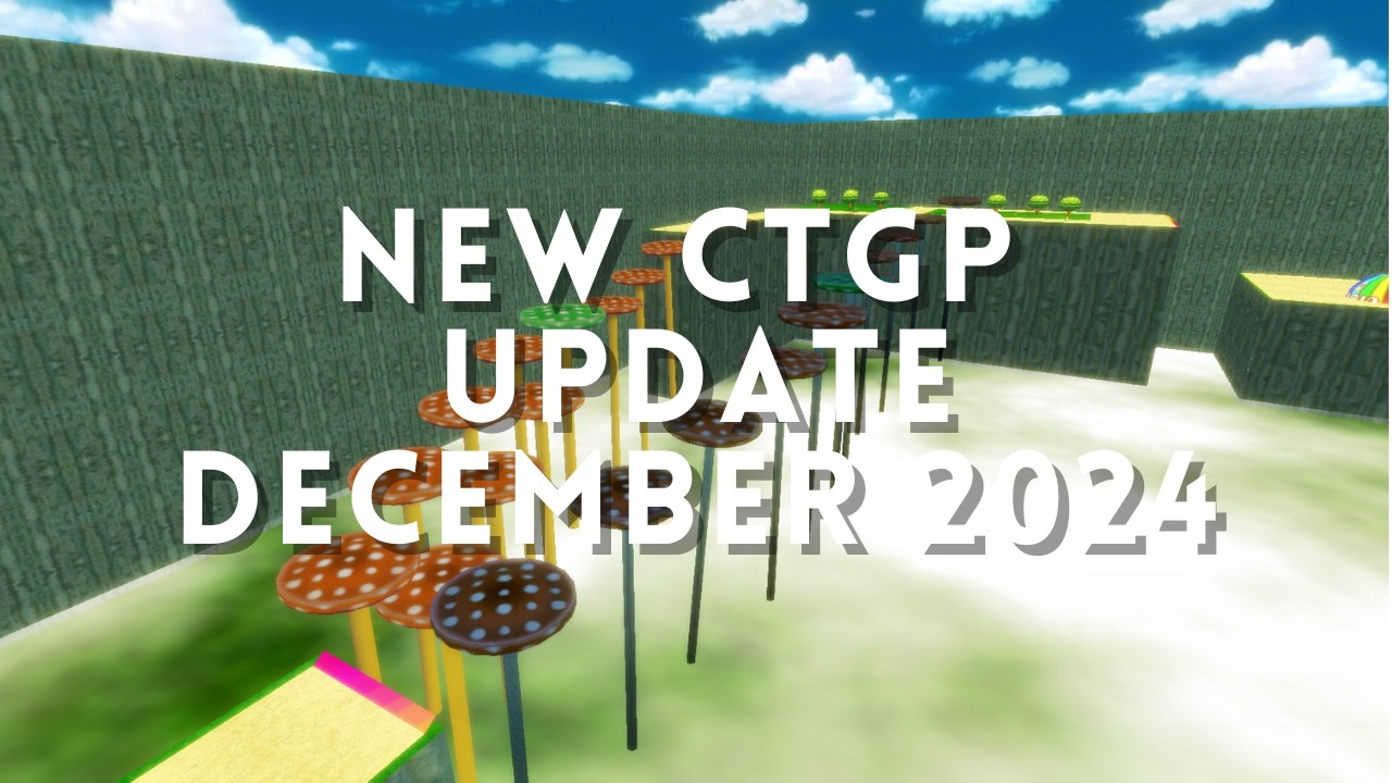 Mushroom Peaks Updated?! NEW CTGP Update (December 2024)