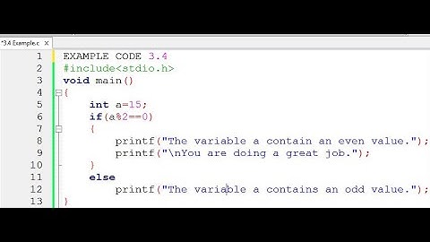 3.4 EXAMPLE CODE | EVEN OR ODD VALUE | UNIT#3 | COMPUTER SCIENCE CLASS 10 | MGS WAZIRABAD