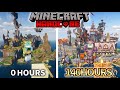 【マイクラ】一気見!ハードコアで140時間、100Days以上の時間をかけた建築ガチ勢の孤島生活,らなクラ極シリーズ全話まとめ総集編 【マインクラフト 実況】