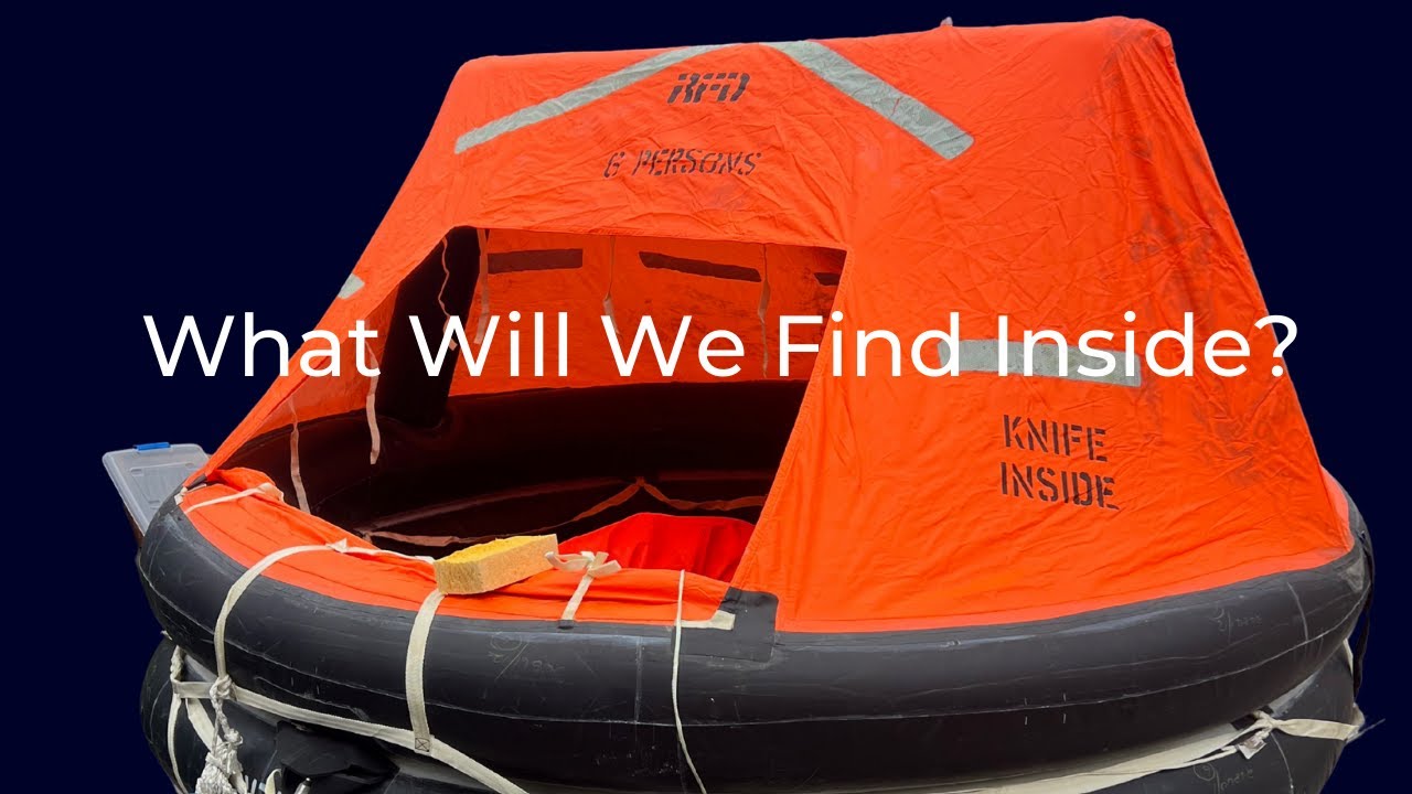 What’s Inside a 1980s Life raft? (And Why We Had to Inflate It) - YouTube
