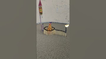 Matchstick Amazing Cracker experiment | Diwali cracker testing 2025 🙆🏻😲💥#shorts #crackers